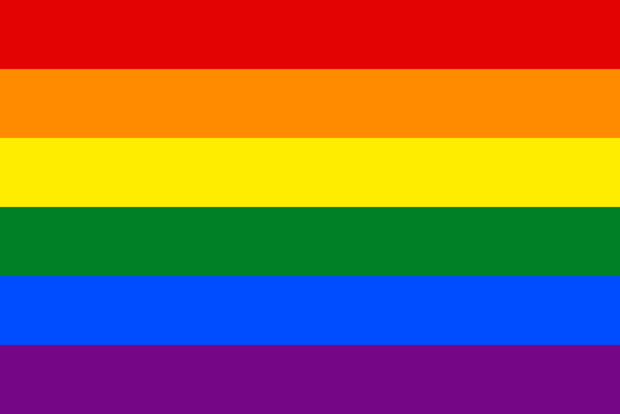 Standard pride flagg